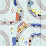 folia Tekenmap HOTFOIL 'VEHICLES', Karton, A3