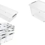 Bewaardoos met wielen Lars, 60 liter