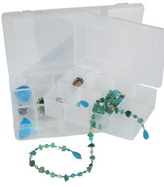 KLEIBER Sorteerdoos met 24 vakjes, transparant