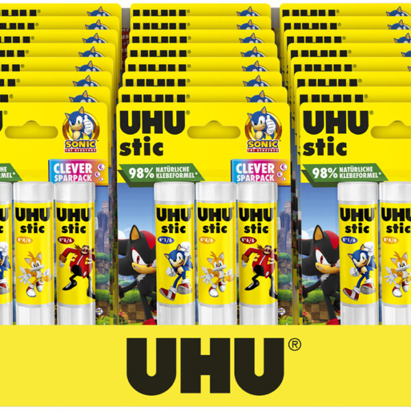 UHU Klebestift stic MINECRAFT, 3x 21 g, 24er Display