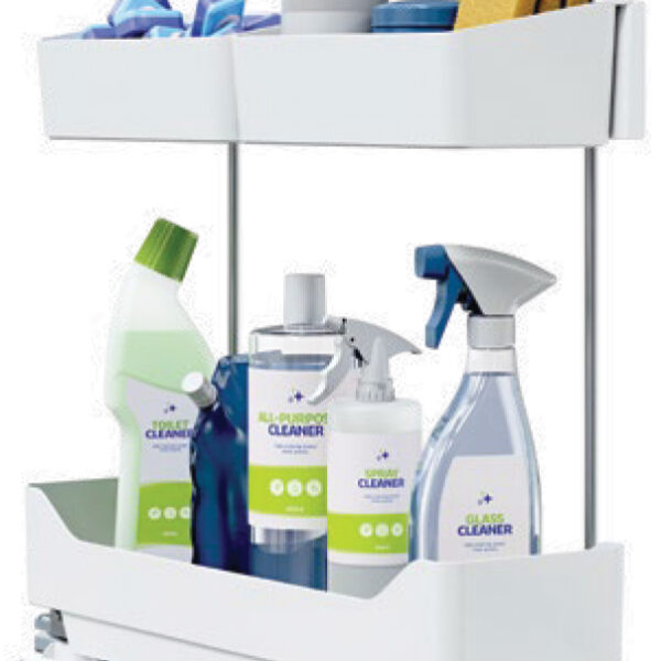 tesa KITCHEN Zijuittrekbare kastlade, wit