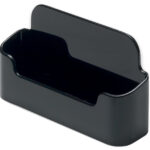 deflecto Visitekaarthouder, 1 vak, zwart