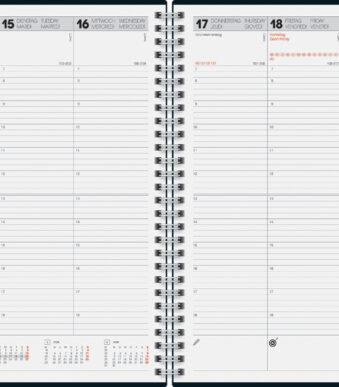 rido idé Agenda Studioplan International Tejo 2026, grijs