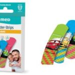 Kinder hechtpleisters "Auto's", doos van 10