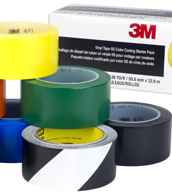 3M PVC-tape starterspakket 5S-kleurcodering