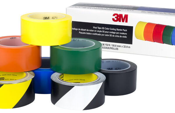 3M PVC-tape starterspakket 5S-kleurcodering