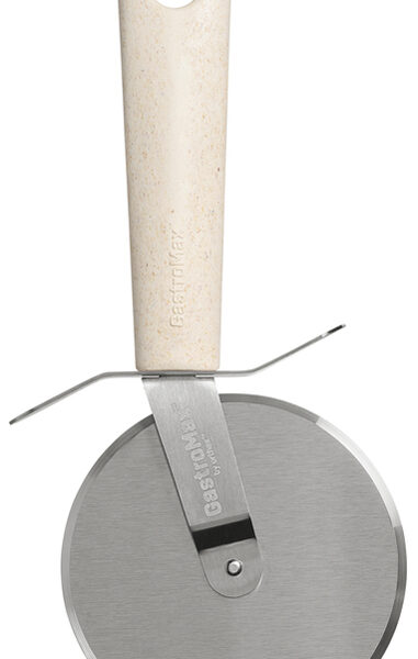 GastroMax Pizzasnijder BIO, 220 mm, roestvrij staal/crème