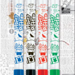 Maped Harry Potter whiteboardmarkers, set van 4 stuks