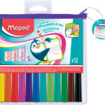 Maped Marker'Peps whiteboardmarkers, 12 stuks in etui met rits