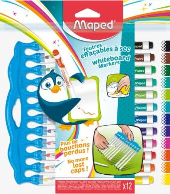 Maped whiteboard markers Marker'Peps Innovation, set van 12