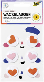 folia Wiebelogen HARTEN, maat L, zelfklevend