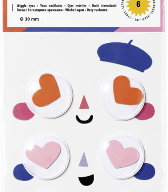 folia Wiebelogen HARTEN, maat L, zelfklevend