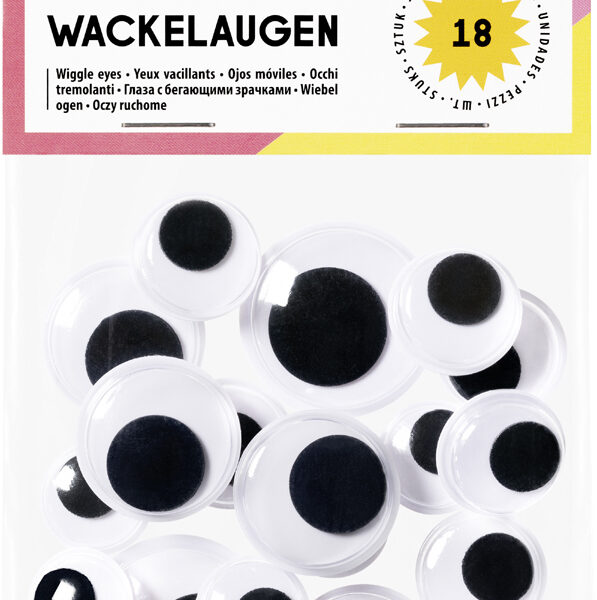 folia Wiebelogen MIX, maat M, zelfklevend