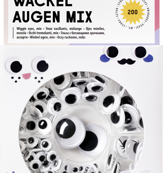 Folia Wiebelogen Big Box Mix, zelfklevend