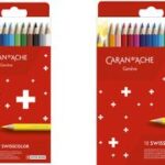 CARAN D'ACHE kleurpotloden SWISSCOLOR, etui met 12 stuks