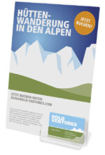 deflecto Tafelstandaard met visitekaarthouder, A4 staand formaat