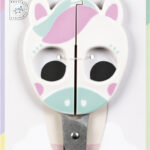 folia Kinderschaar UNICORN, rond, lengte: 160 mm