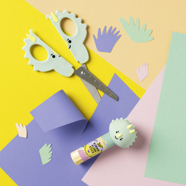 folia kinderschaar DINO, rond, lengte: 160 mm