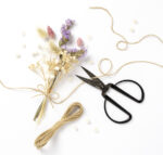 folia Knutselschaar vintage zwart, puntig, lengte: ca. 145 mm