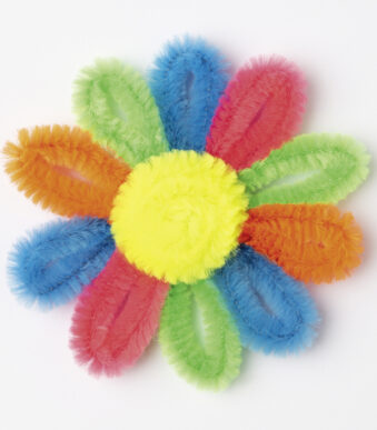 folia Chenilledraad 'NEON', lengte: 500 mm, gemengde kleuren