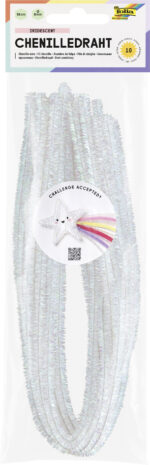 folia Chenilledraad, lengte: 500 mm, iriserend