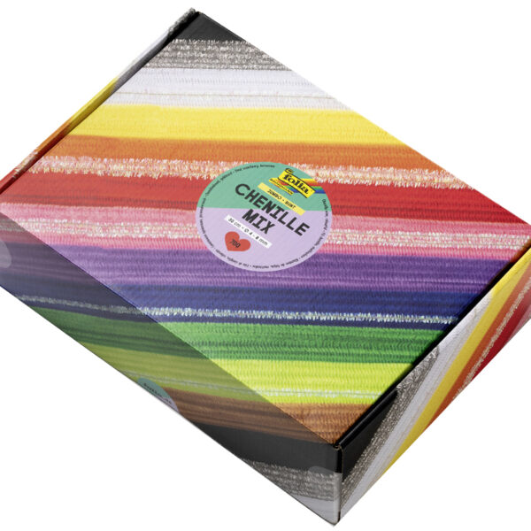 folia Chenilledraad Mix Jumbobox, 300 mm, gesorteerd
