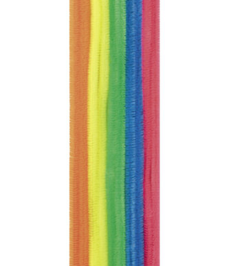 folia Chenilledraad 'NEON', lengte: 500 mm, gemengde kleuren