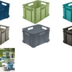 Opbergdoos Euro-Box M 'bruno eco', grijs