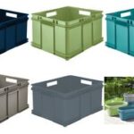 keeeper Opbergbox Euro-Box XXL 'bruno eco', hemelsblauw