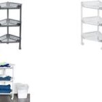 Plast Team opbergwagen met 3 manden, zilver