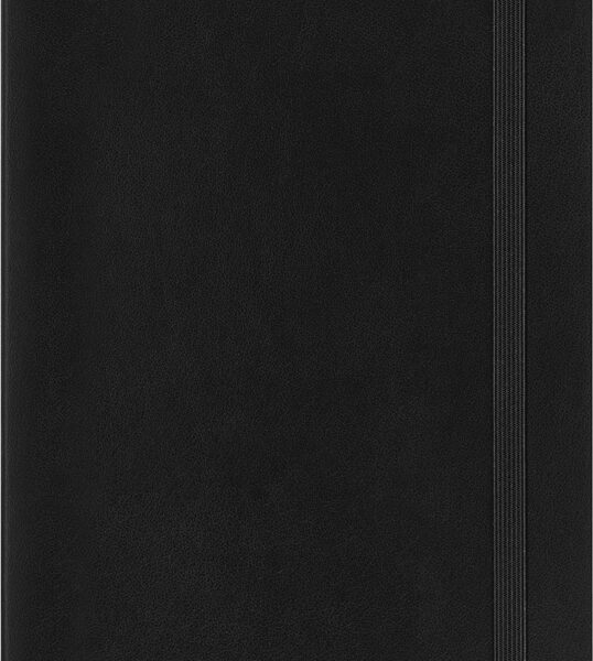 MOLESKINE Agenda 2026, Dagelijks, L/A5, Softcover, zwart