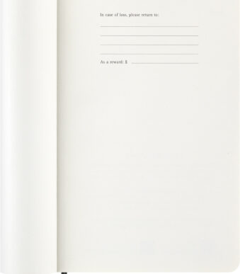 MOLESKINE Agenda 2026, Dagelijks, L/A5, Softcover, zwart