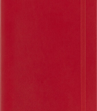 MOLESKINE Agenda 2026, L/A5, Softcover, lichtrood