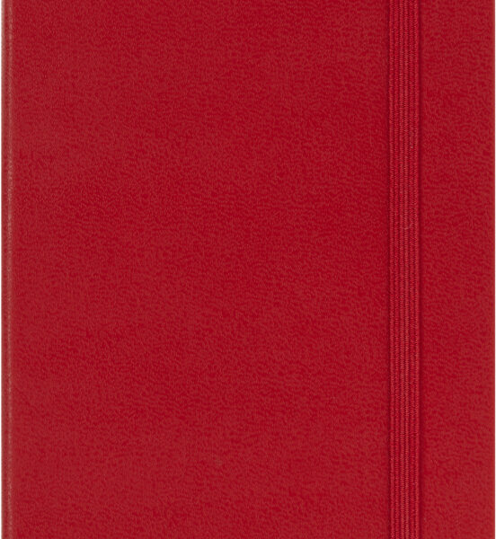 MOLESKINE Agenda 2026, dagelijks, pocket, harde kaft, lichtrood