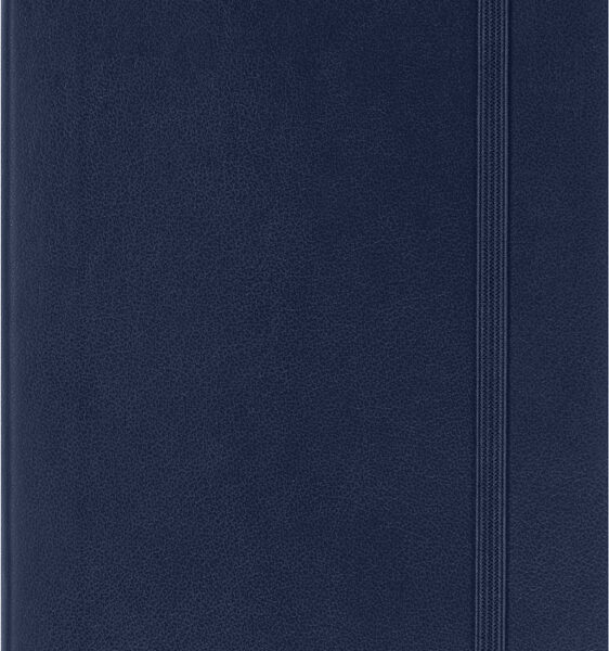 MOLESKINE Agenda 2026, Dagindeling, Pocket, Zachte kaft, blauw