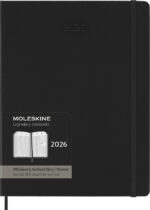 MOLESKINE Professionele agenda 2026, XL, harde kaft, zwart
