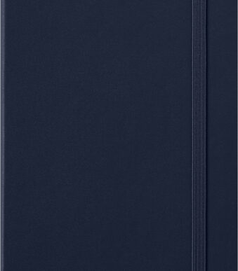 MOLESKINE weekagenda 2026, large/A5, harde kaft, blauw