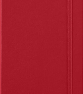 MOLESKINE weekagenda 2026, L/A5, harde kaft, lichtrood