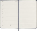 MOLESKINE Agenda 2026, Wekelijks, Pocket/A6, Harde kaft, blauw