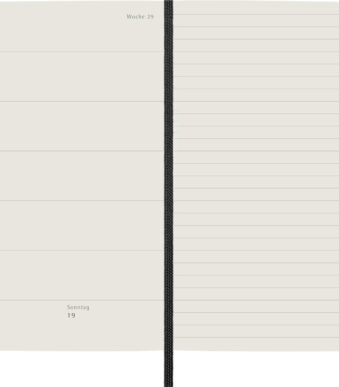 MOLESKINE Zakagenda 2026, Wekelijks, P/A6, zwart