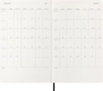 MOLESKINE Weekagenda 2026, L/A5, Softcover, zwart