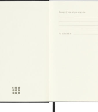 MOLESKINE Zakagenda 2026, Wekelijks, P/A6, zwart