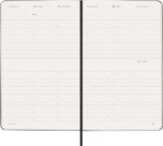 MOLESKINE Weekagenda 2026, L/A5, Harde kaft, zwart