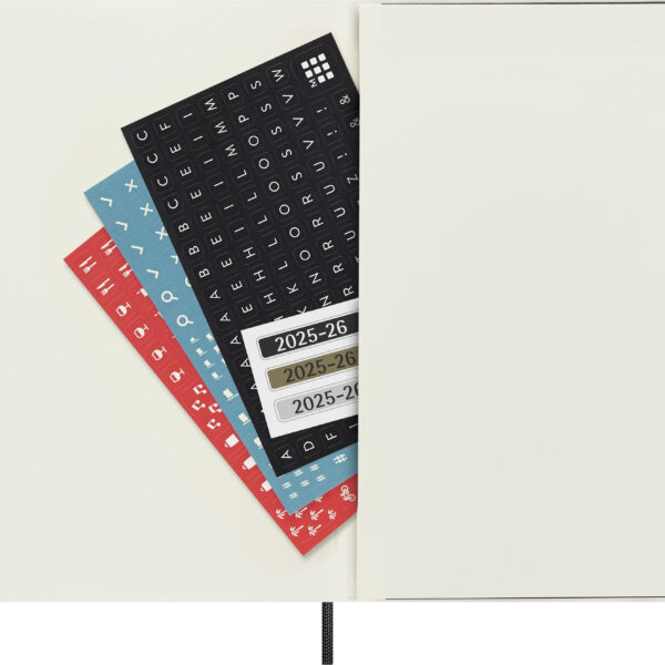 MOLESKINE Agenda 2025/2026, 18 maanden, L/A5, zwart