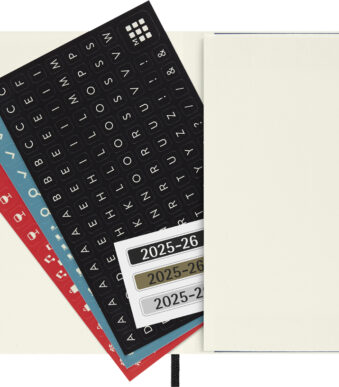 MOLESKINE Zakagenda 2025/2026, 18 maanden, pocket/A6, zwart
