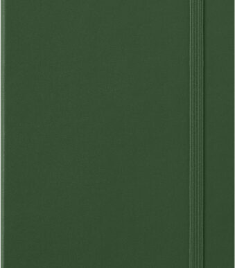 MOLESKINE Weekagenda 2026, L/A5, Harde kaft, groen