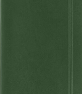 MOLESKINE Dagagenda 2026, L/A5, Softcover, groen