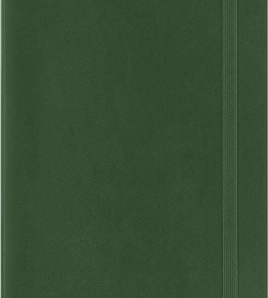 MOLESKINE Dagagenda 2026, L/A5, Softcover, groen