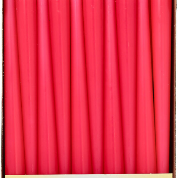 STARPAK Kandelaarkaarsen, 22 mm, fuchsia, 50 stuks