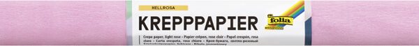 folia Crêpepapier rol, 500 mm x 2,5 m, lichtroos